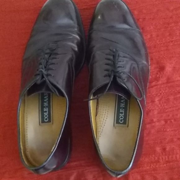 Cole Haan Cap Toe Laced Oxfords blk 10.5 #C003F main image 2
